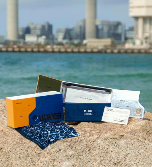 OCEAN COLLECTION Sustainable packaging design | Eco-Friendly Eyeglasses case | ASTUCCI