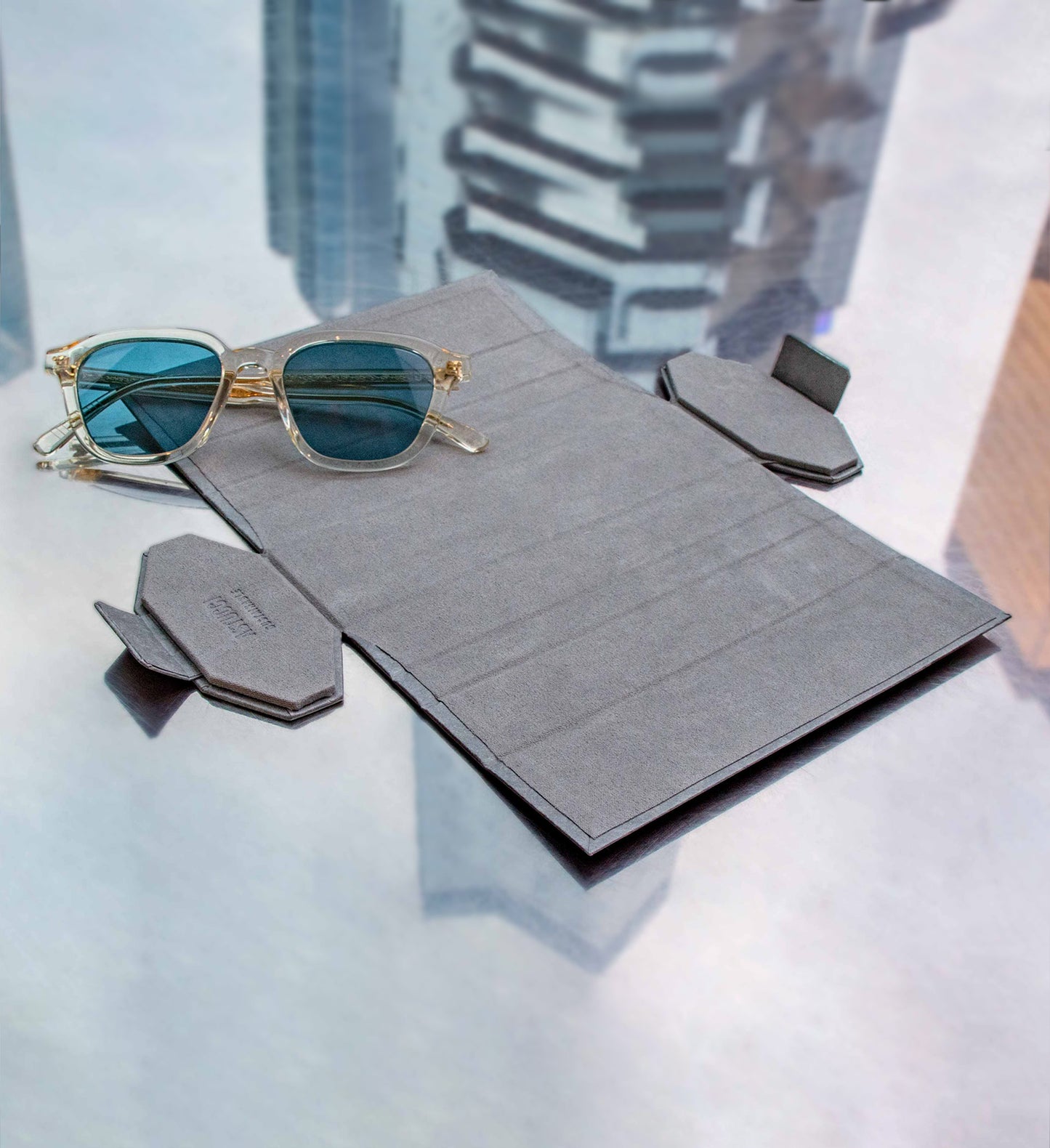 SKYSCRAPER COLLECTION Sustainable packaging design | Eco-Friendly Eyeglasses case | ASTUCCI