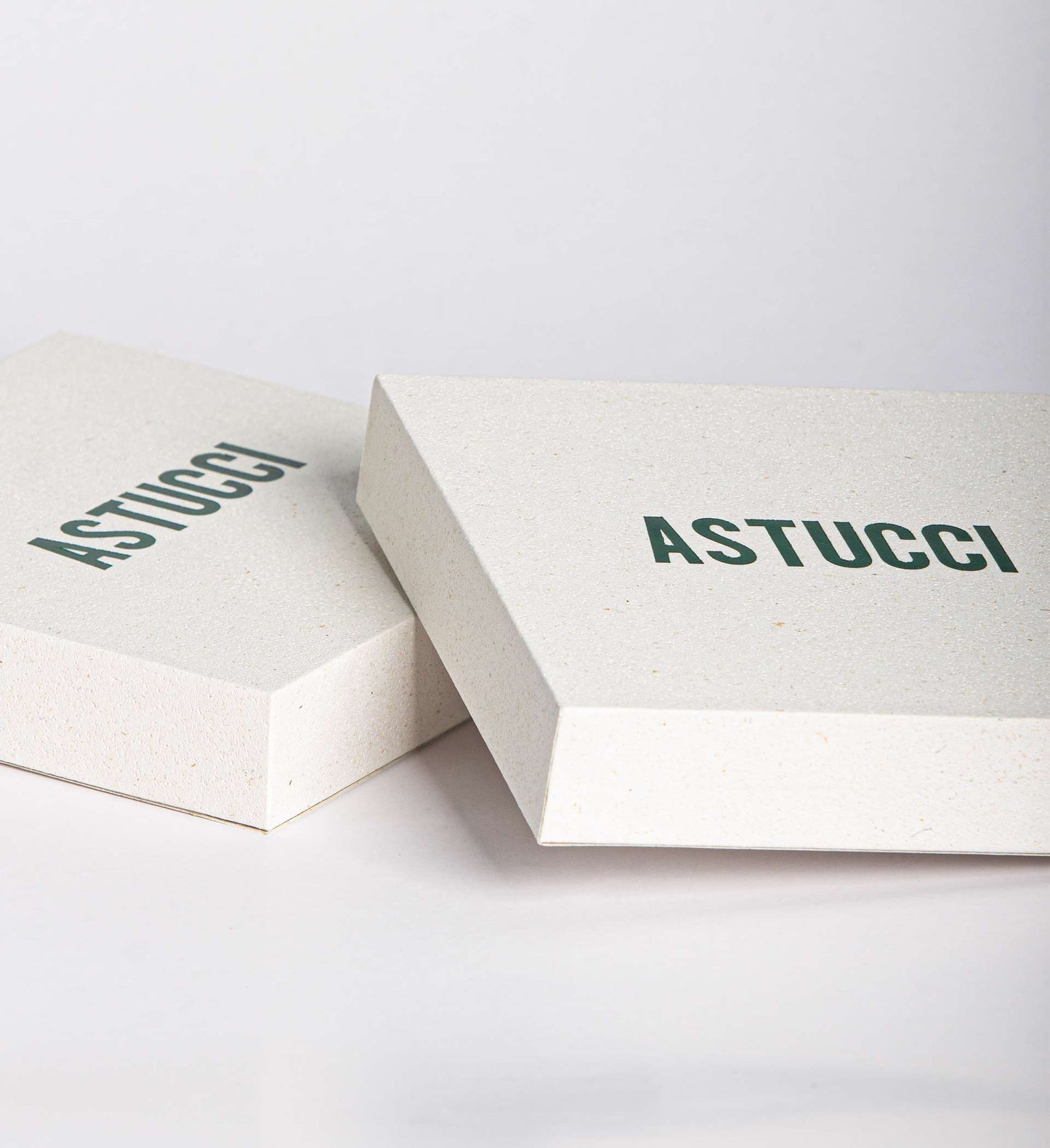 Displays and Brand Logos | Sustainable Logoblock | Sustainable Packaging design | Eco-Friendly Eyeglasses case | Workmanship | ASTUCCI